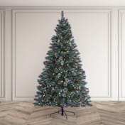 Blue Forest Pine Pre Lit Christmas Tree 6ft