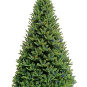 Courchevel Fir Multi Colour Pre Lit Christmas Tree