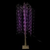 Lilac Light Multi Colour LED Twig Christmas Tree