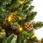 Alaskan Pine Pre Lit Artificial Christmas Tree