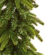 Realistic Frosty Wind Swept Artificial Christmas Tree