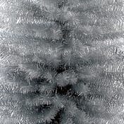 Shimmering Silver Pine Slim Christmas Tree