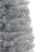 Silver Pine Slim Artificial Christmas Tree