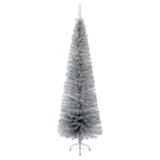 Silver Pine Slim Christmas Tree