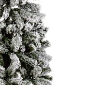 Slimline Snowy Mountain Pine Christmas Tree