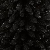 Starry Night Black Slim Pencil Christmas Tree