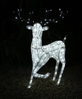 1.2m Light Up Stag Decoration