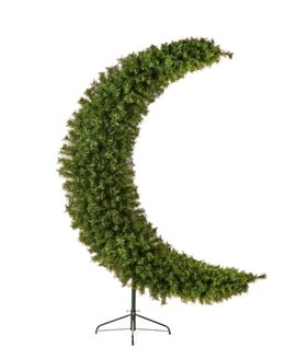 Cresant Moon Artificial Christmas Tree 6ft     