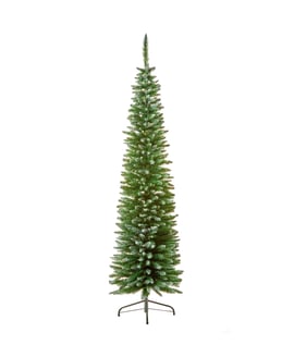 Evergreen Elegance Pine Slim Christmas Tree 6ft