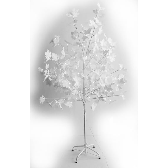 Snowfall LED Bushy Twig Christmas Tree 6ft