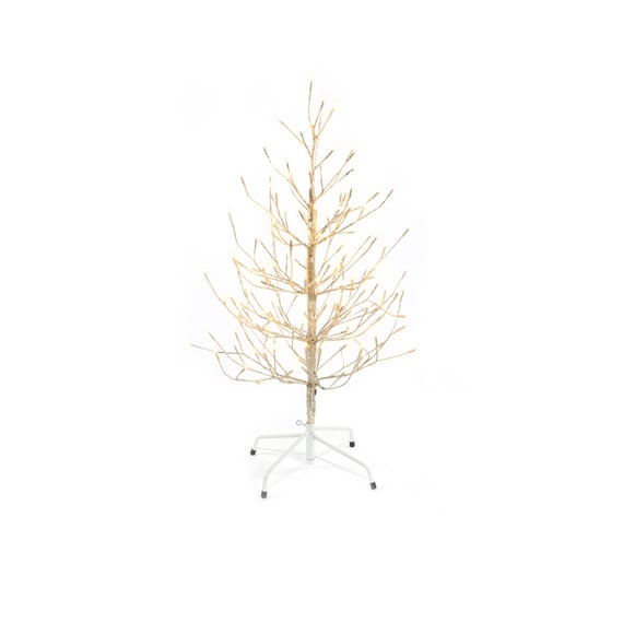 Christmas Candlelight LED Twig Christmas Tree 4ft 