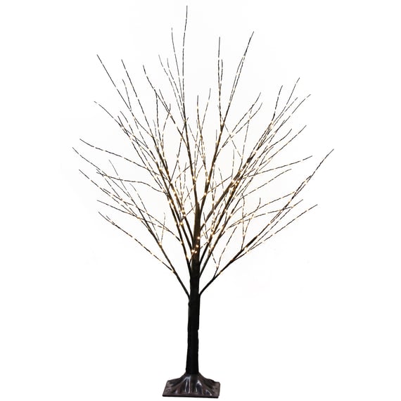 Twinkling Lights LED Twig Christmas Tree 5ft