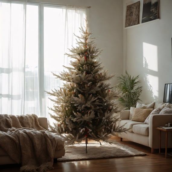 Danish Pine Christmas Tree 7ft 