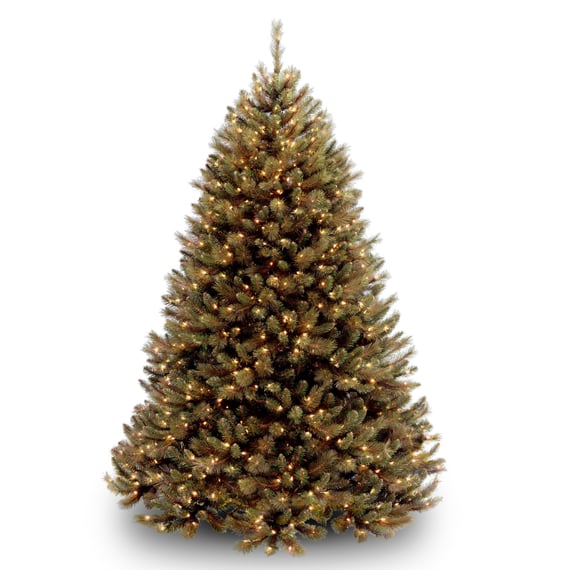 Scots Pine Pre Lit Christmas Tree 7.5ft