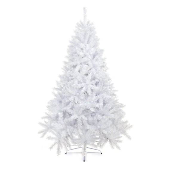 Snow Covered Spruce White Christmas Tree 7ft