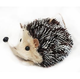 13cm Christmas Hedgehog Bauble Set of 5