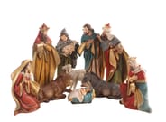 Nativity Scene 10 Piece Christmas Decoration