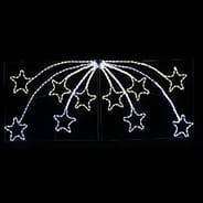 220cm Shooting Star LED Ropelight Motif