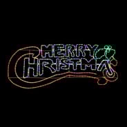 185cm Merry Christmas LED Ropelight Motif