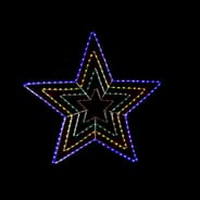 110cm Star Ropelight LED Motif