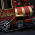 Festive Steam Train Christmas Decoration