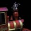 Festive Steam Train Christmas Decoration