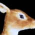 Plush Cupid the Reindeer Christmas Decoration