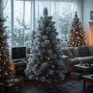 Alaskan Frost Pine Christmas Tree 6ft