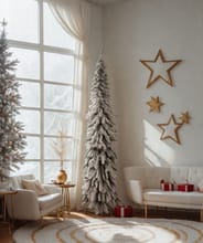 Frosted Fjord Slim Christmas Tree 7ft