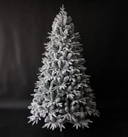 Alpine Snowy Spruce Christmas Tree 7ft