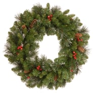 Arctic Berries Christmas Wreath 24inch