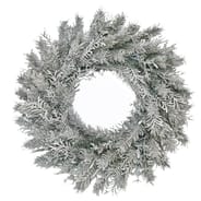 Frost Nipped Fir Christmas Wreath 