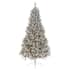 SIlver Frosted Apen Fir Christmas Tree