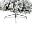 Snowy Spiral Flocked Christmas Tree Stand